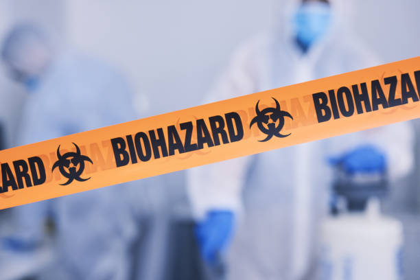 Professional Biohazard Cleanup technician working in Andersonville, TN